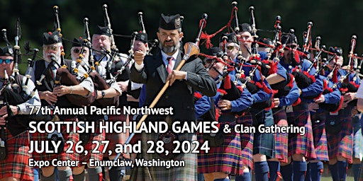 Immagine principale di Souvenir Program Advertising - 77th Pacific NW Scottish Highland Games 