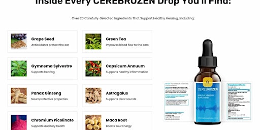 Image principale de Cerebrozen Reviews – RISKS ALERT!! Hidden Facts Revealed!