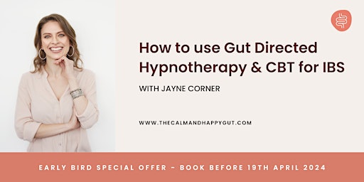 Hauptbild für Gut Directed Hypnotherapy & CBT for IBS Practitioner Workshop 2024