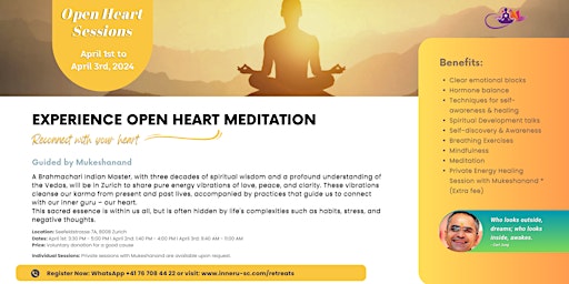 Immagine principale di Experience Open Heart Meditation 