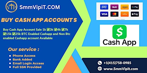 Primaire afbeelding van So, Order Now and Verified Cash App Account from here.