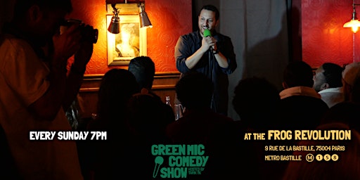 Imagem principal de Green Mic Comedy Show @Frog Bastille