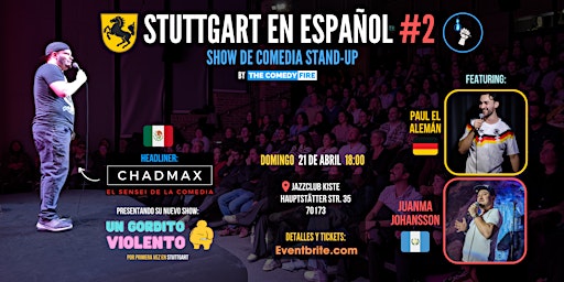 Hauptbild für Stuttgart en Español #2 - El show de comedia stand-up en tu idioma