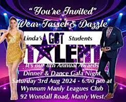 "You're Invited - It's Razzle Dazzle & Tassels Dinner & Dance Gala Event.  primärbild
