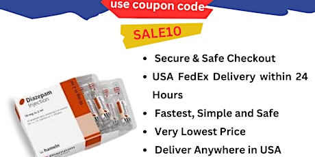 Buy  Diazepam 10mg Exclusive Deals Free Shipping Today