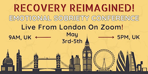 Primaire afbeelding van RECOVERY REIMAGINED!   3 Day ZOOM Registration