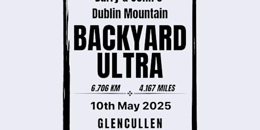 Immagine principale di Barry & John's Dublin Mountain Backyard Ultra 