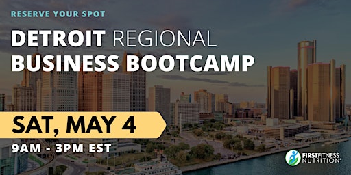 Primaire afbeelding van Detroit Regional Business BootCamp