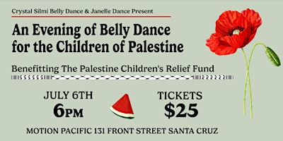 An Evening of Belly Dance for the Children of Palestine primary image