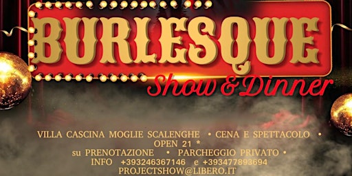 Burlesque Show & Dinner - The Moon Circus  primärbild