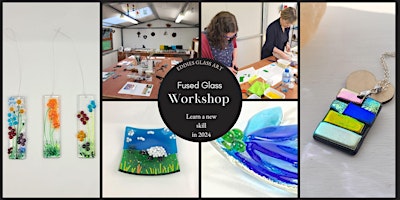 Imagem principal do evento Fused glass workshop 27April 2024