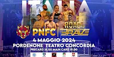 Immagine principale di PNFC ROAD TO BRAVE - LE MMA IN SCENA A TEATRO 