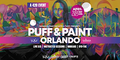 Imagem principal do evento Puff And Paint Orlando