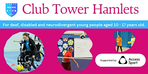 Hauptbild für Community Disability Sports Club Tower Hamlets - (Free Taster Session Only)