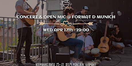 Concert and Open Mic at Format D Munich