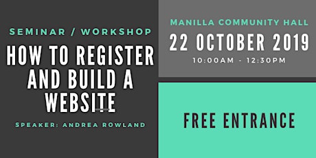 How to Register and Build a Website (Seminar / Workshop)