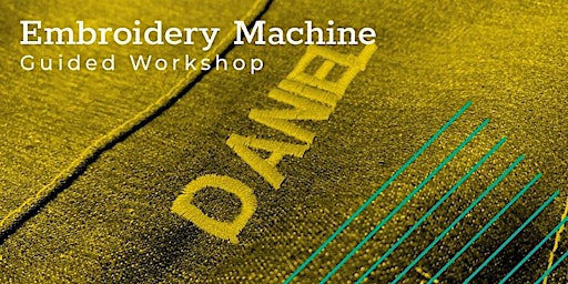 Primaire afbeelding van Embroidery Machine Workshop @ IRL1