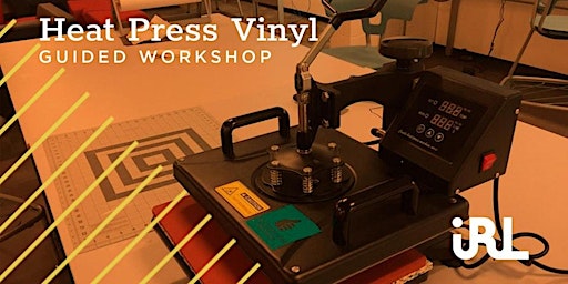 Imagen principal de How to use the Cricut! Stickers and Heat Press Vinyl @ IRL1