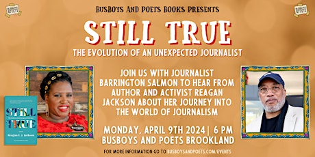 Imagem principal do evento STILL TRUE | A Busboys and Poets Books Presentation