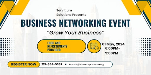 Business professionals networking event primary image