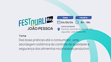 Imagem principal do evento FestQuali Day João Pessoa