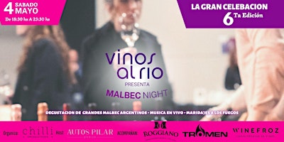 Hauptbild für MALBEC NIGHT  6TA EDICIÓN  La gran celebración es en Pilar!