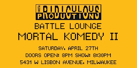 Battle Lounge: Mortal Komedy II Comedy Show