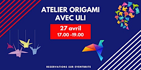 Imagem principal de Atelier Origami avec Uli