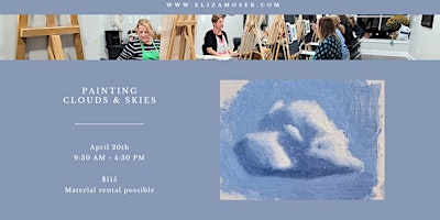 Imagen principal de Painting Clouds And Skies - Art Workshop