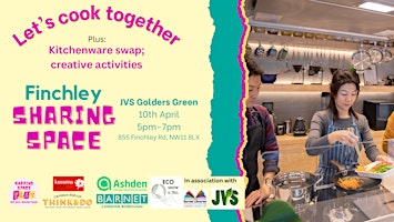 Let's Cook Together @ JVS Finchley Sharing Space: Vegan Community Cooking primary image