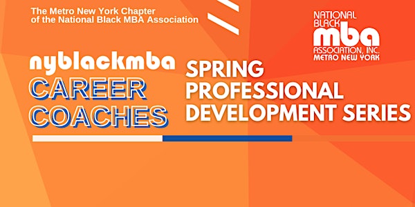 NYBLACKMBA Spring Professional Development Workshops
