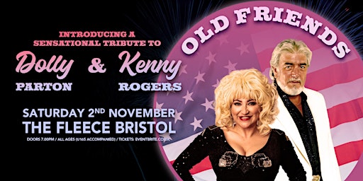 Imagem principal do evento Dolly Parton & Kenny Rogers Tribute "Old Friends"