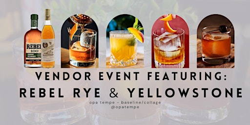 Primaire afbeelding van An exclusive spotlight on two vendors: Rebel Rye Whiskey and Yellowstone Whiskey