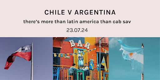 Hauptbild für Chile v Argentina - wine tasting evening - Hometipple Walthamstow E17