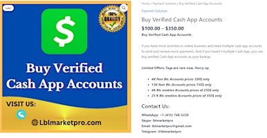 Imagen principal de Buy Verified Cash App Accounts