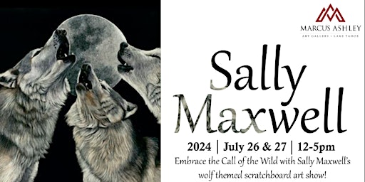 Meet the Artist - Sally Maxwell - July 26th & 27th