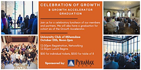 Celebration of Growth - Annual Luncheon primary image