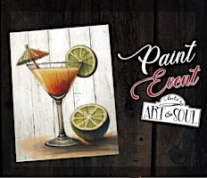 Hauptbild für Paint Event @ Alpine Plant Bar cocktail on Wood