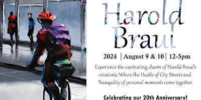 Meet the Artist - Harold Braul - August 9th & 10th primary image