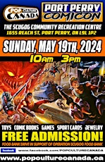 Port Perry  ComiCon :  May 19th 2024  :  Comic Con