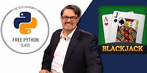 Imagem principal de May 3: Build the Card Game "Blackjack" in Python, With Erik Gross
