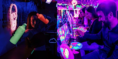Imagem principal do evento Neon Painting: Alice In Wonderland