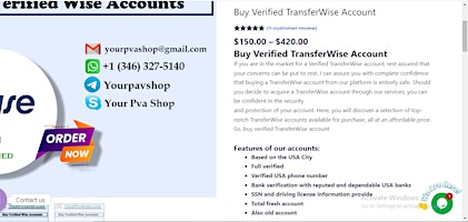 Buy Verified Wise Account primary image