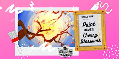 Imagem principal do evento Drink And Draw: Cherry Blossoms