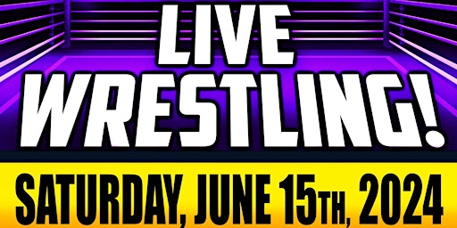 Primaire afbeelding van GCW : KINGSTON  JUNE 15TH  : LIVE WRESTLING