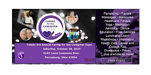 Primaire afbeelding van Toledo 3rd Annual Caring for the Caregiver Expo