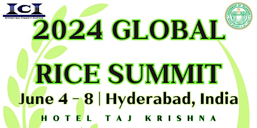 Global Rice Traders Summit (India): June 4-8, 2024 primary image