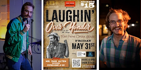 Dan Alten (Good Stand Up Comedy) at the Fort Payne Opera House