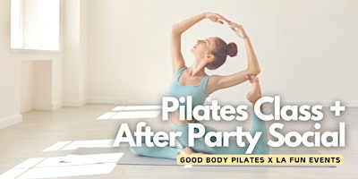 Imagen principal de Mat Pilates Class & After Party Wine Down!