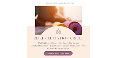 Imagem principal do evento Reiki Meditation Circle